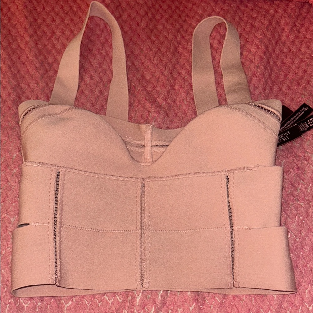 Victoria's Secret Dusty Pink Longline Bustier Bra